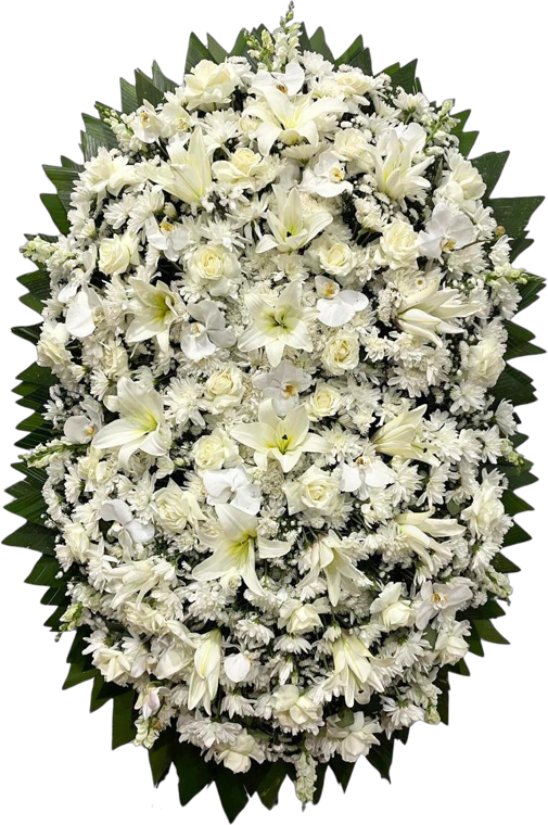 Coroa de flores Brilhante — código 40061